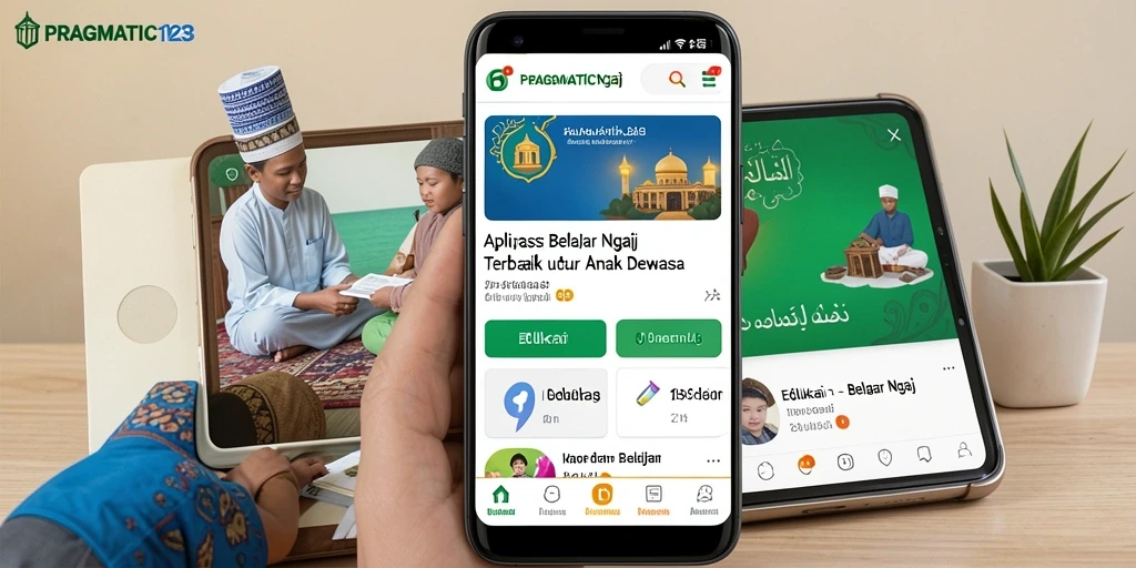 Antarmuka aplikasi PRAGMATIC123 yang ramah pengguna dan interaktif.