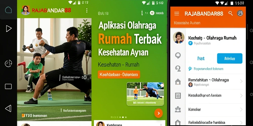 Tampilan antarmuka aplikasi RAJABANDAR88 yang ramah pengguna.