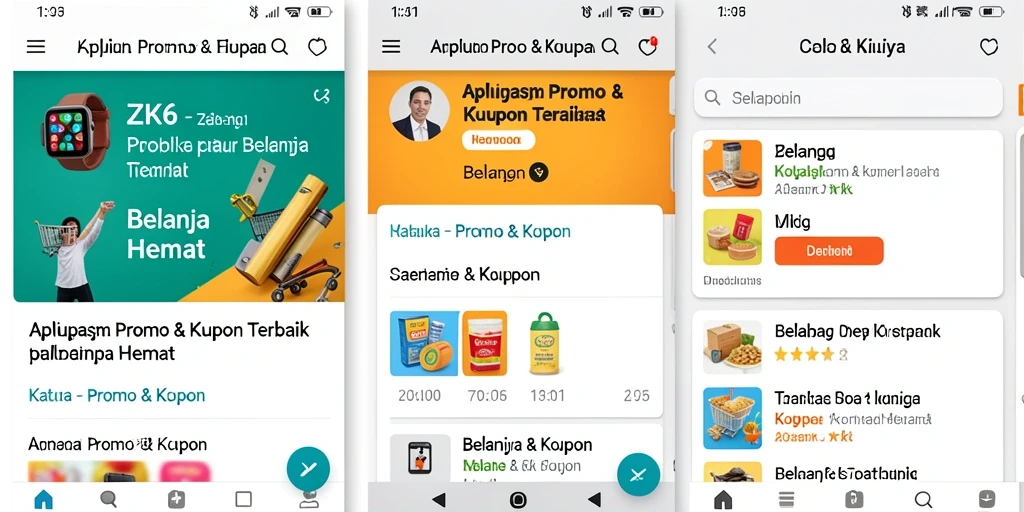 Tampilan antarmuka ZK6 dengan promo dan kupon menarik.
