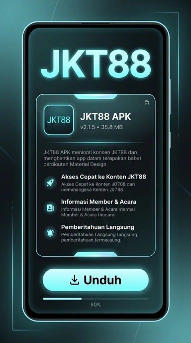 Unduh APK jkt88 untuk Pengguna Android di Indonesia