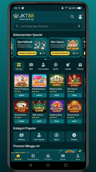 Akses Aplikasi Populer & Kanal Uji Terbaik di jkt88